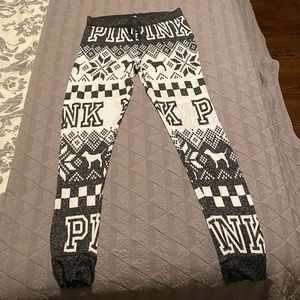 Pink Victoria’s Secret sleep pants